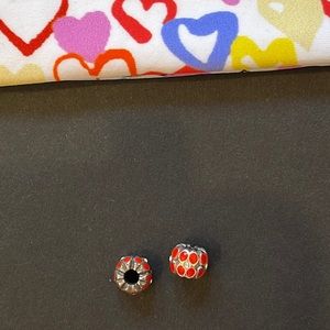 Brighton Red Mini Beads Set of 2